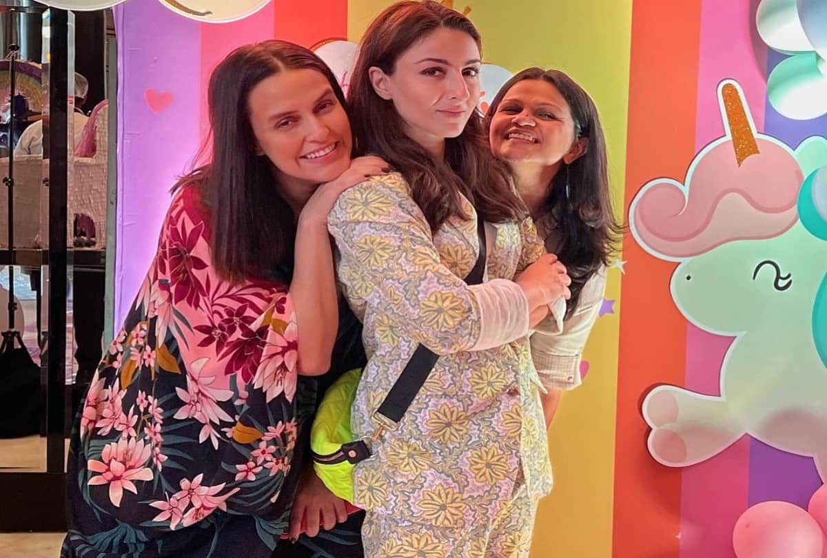 Social Media: Neha Dhupia and Angad Bedi celebrate daughters third birthday Soha Ali Khan shares pictures