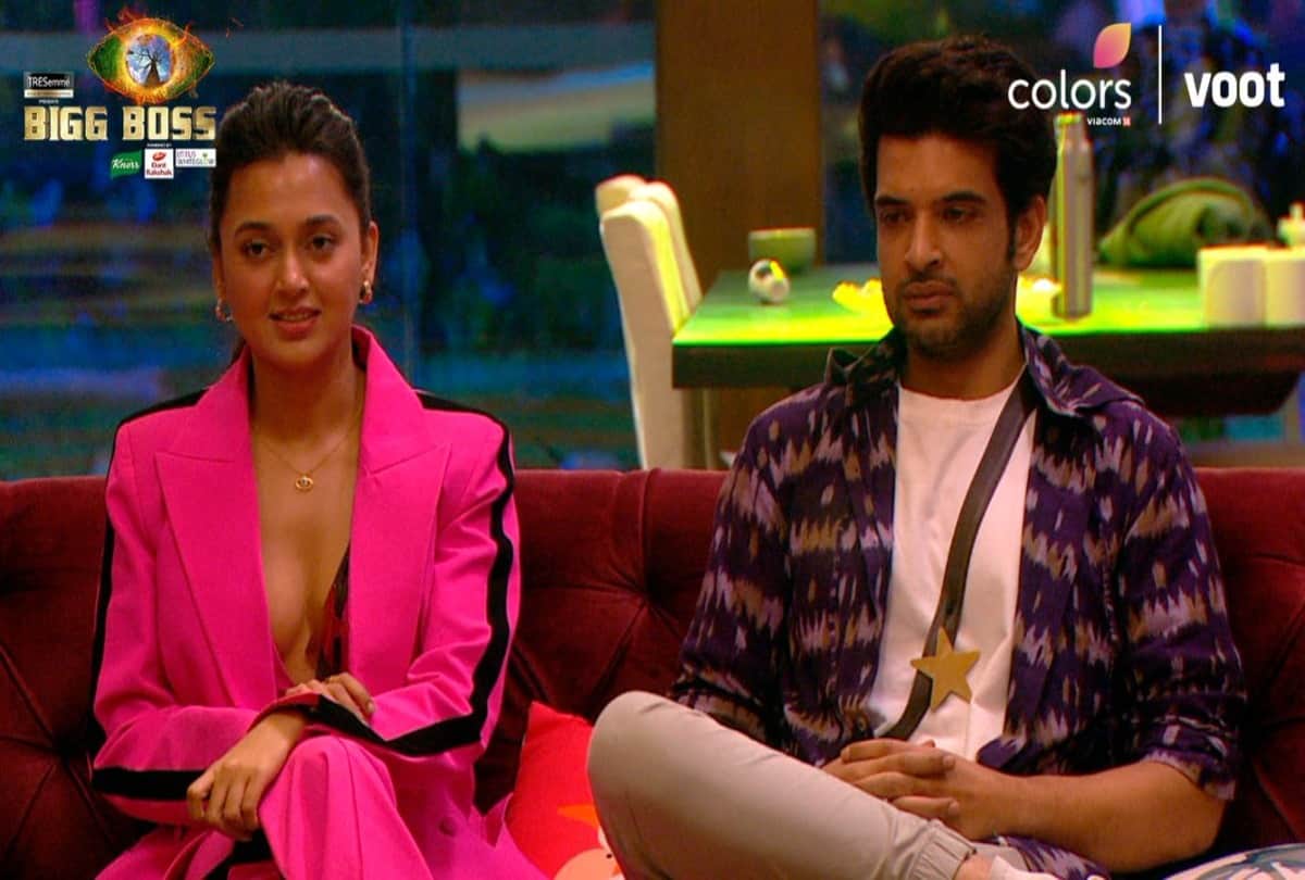 bigg boss 15 tejasswi prakash questioned by media for dominating karan kundrra shamita shetty reacts