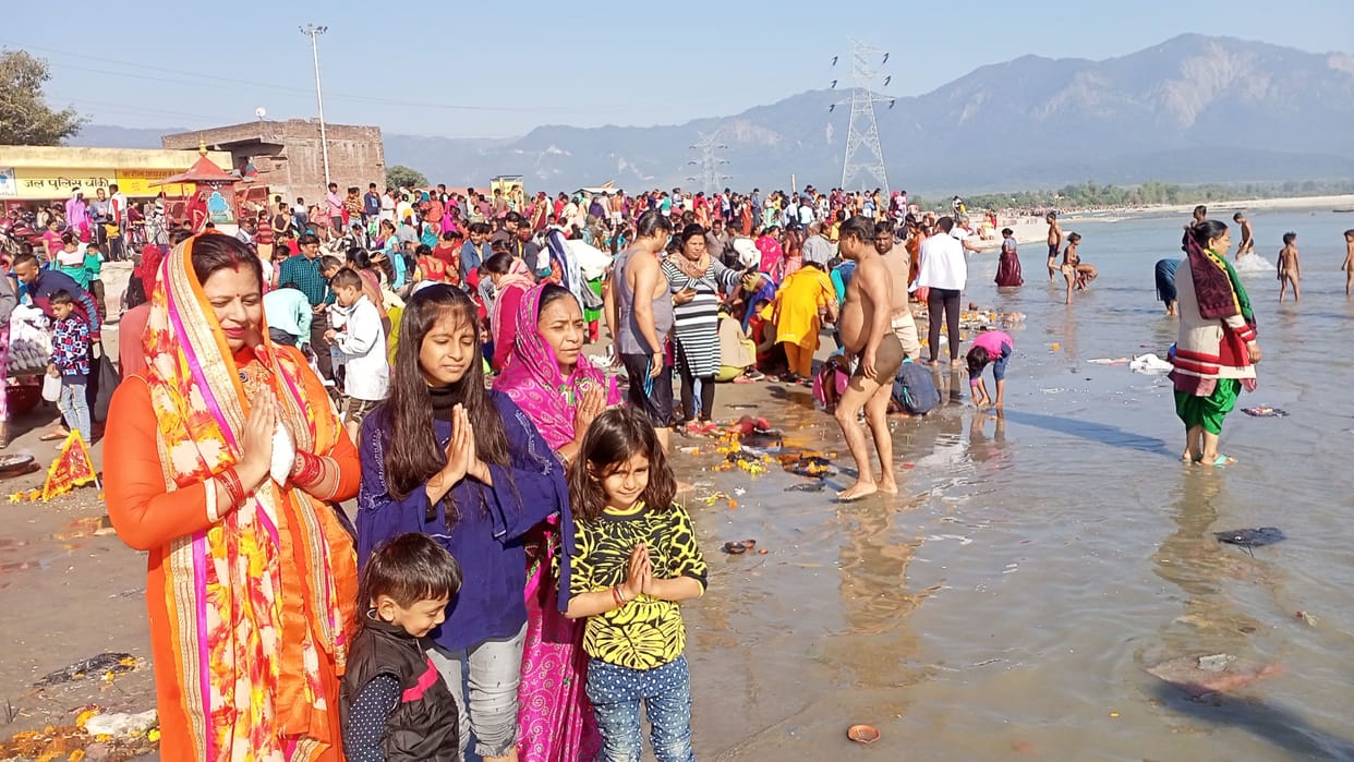 Holy Bath in Sharada