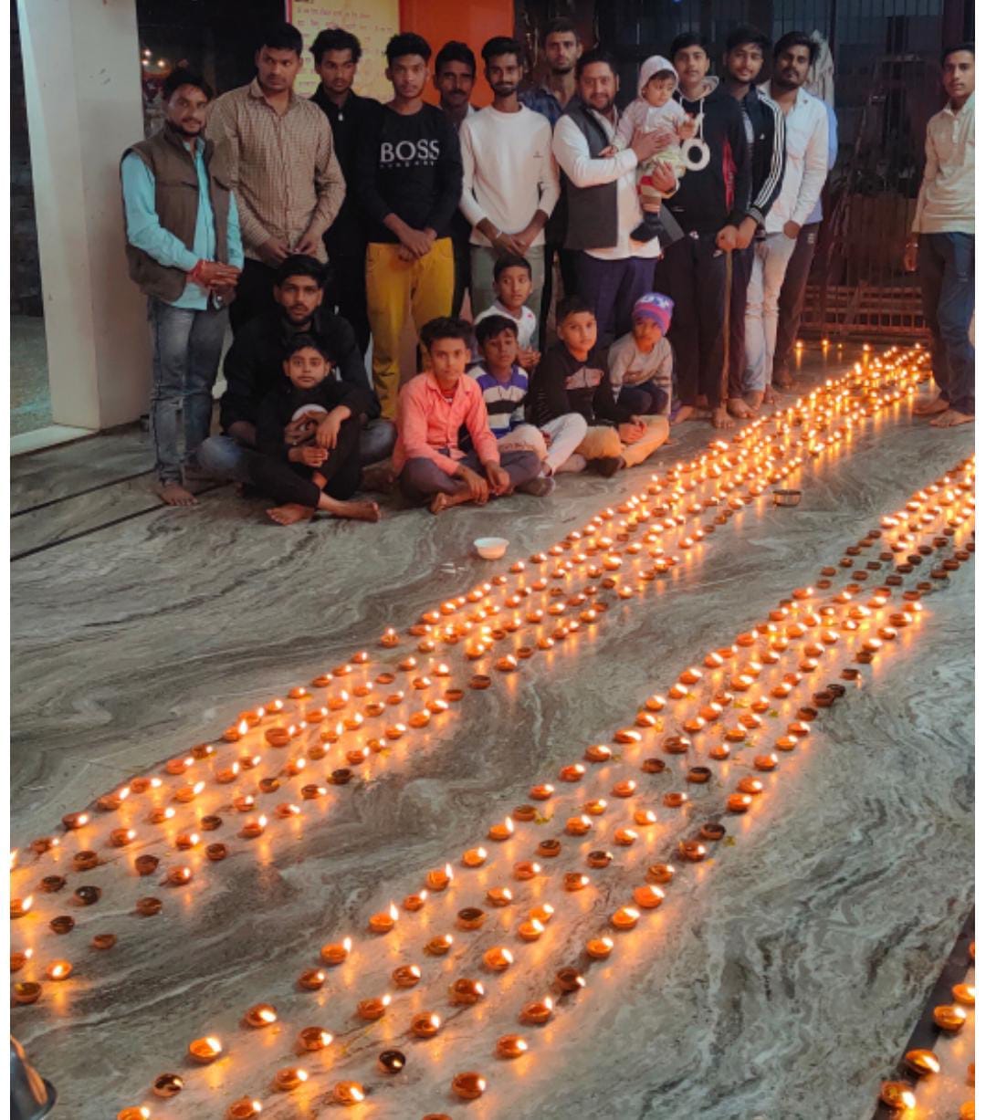Deepotsav celebrated in Maa Basanti Devi temple