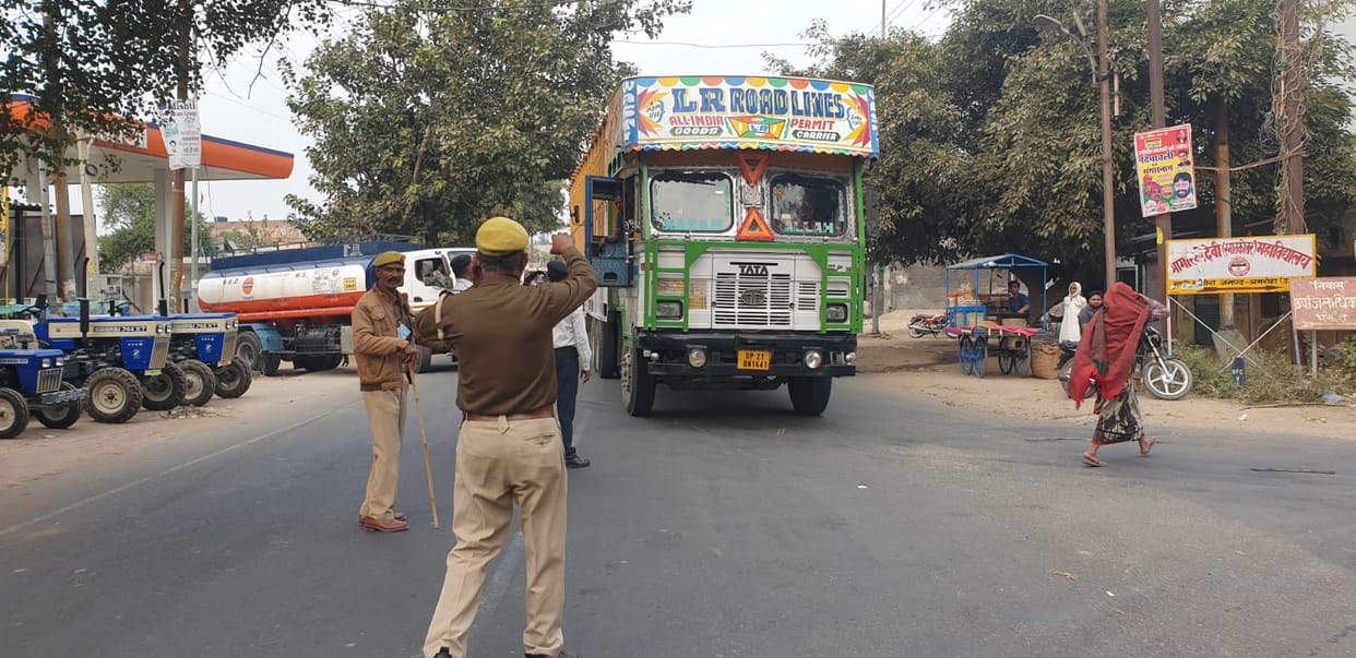 Strictness increased from Thursday evening regarding route divert regarding Tigri Ganga fair