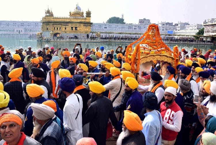 Parkash Parv of Shri Guru Nanak Dev ji celebrated Today