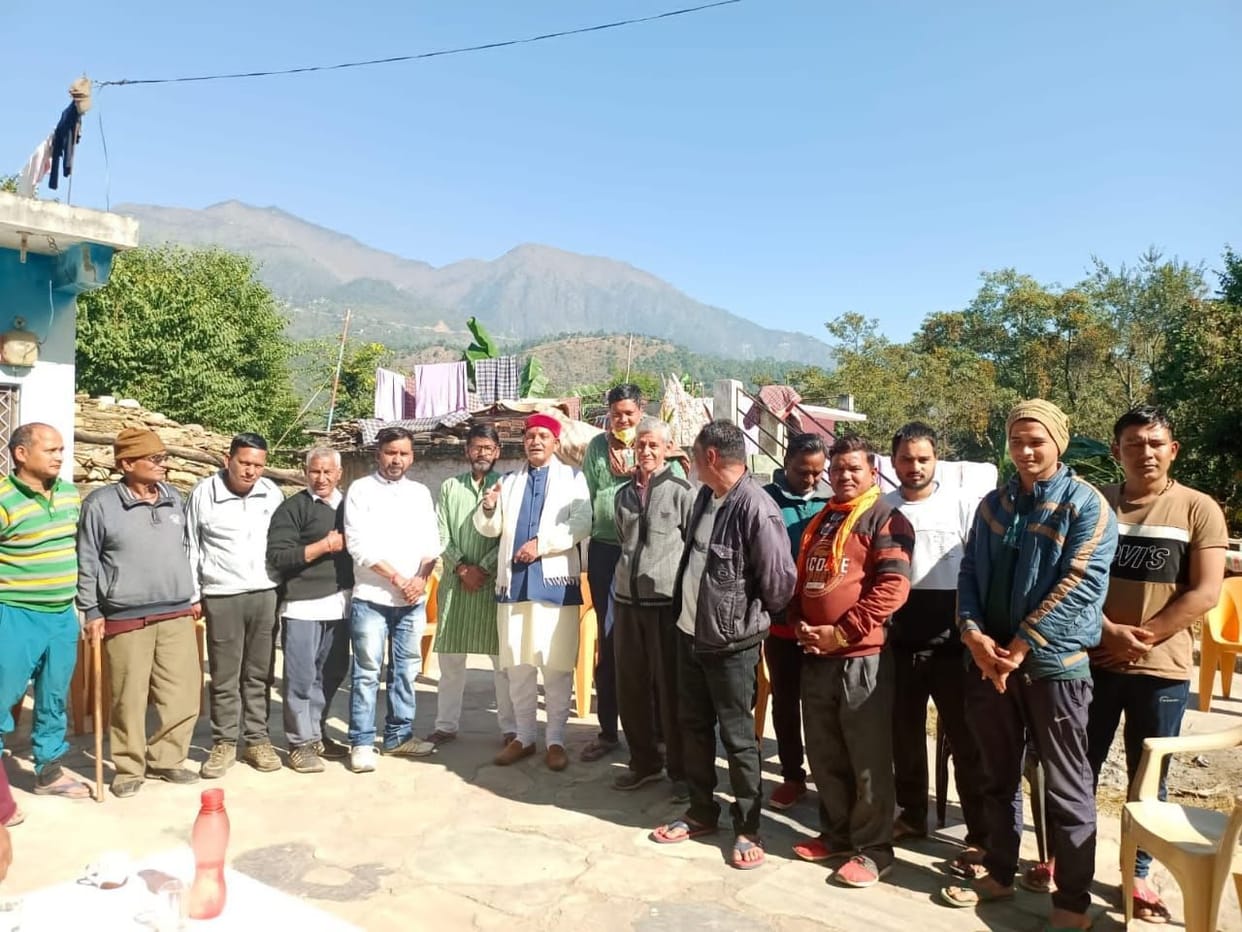 Villagers protested against Mamgai