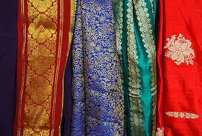 Saree Style difference between kanjivaram and banarasi silk saree