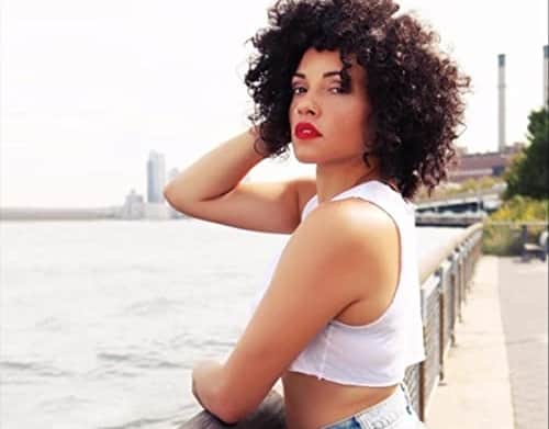 Sophia Urista has apologized for going too far by peeing on a fan onstage