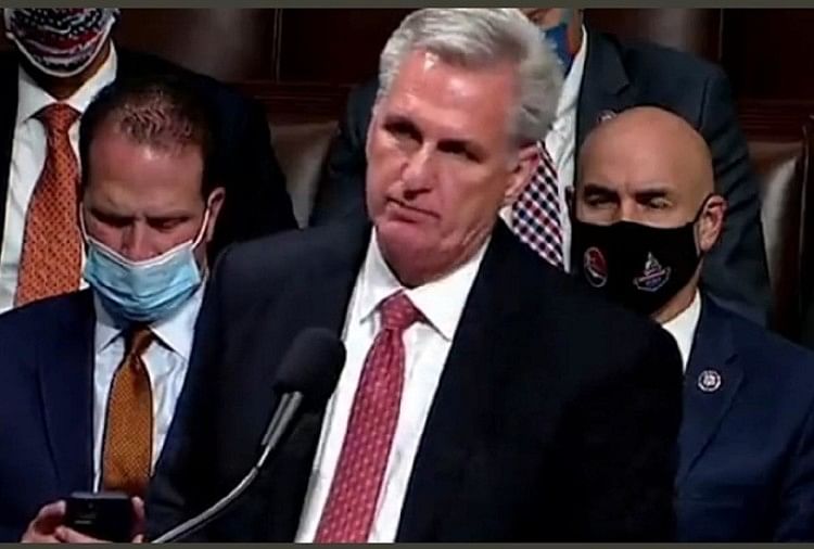 Newly appointed Speaker of the House of Representatives Kevin McCarthy