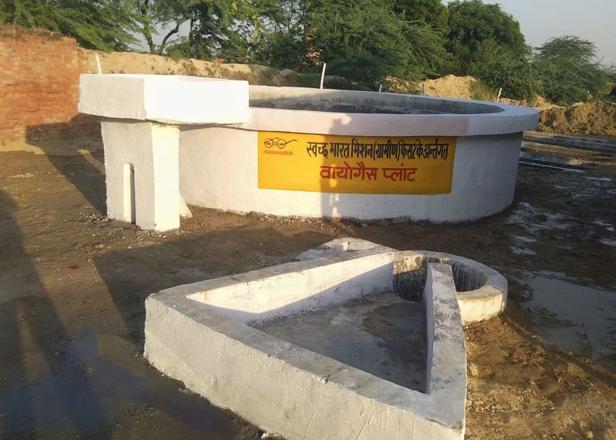 ... then two more villages will be set up plants to generate electricity from cow dung