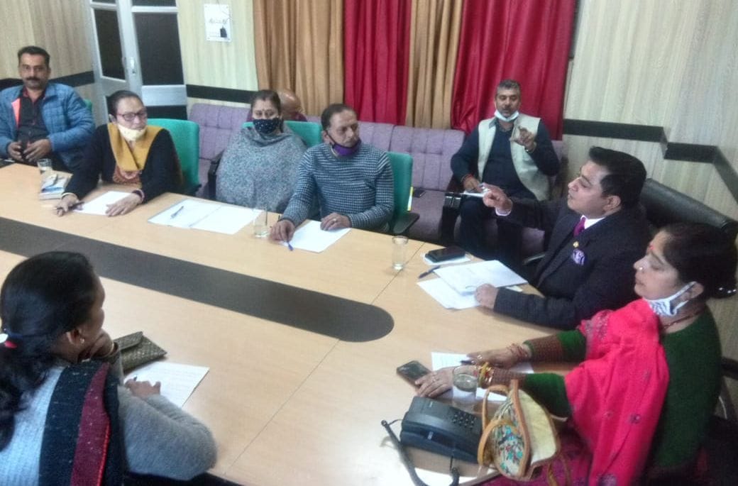 Track will be made for walk in Gandhi Vatika of Jogindernagar
