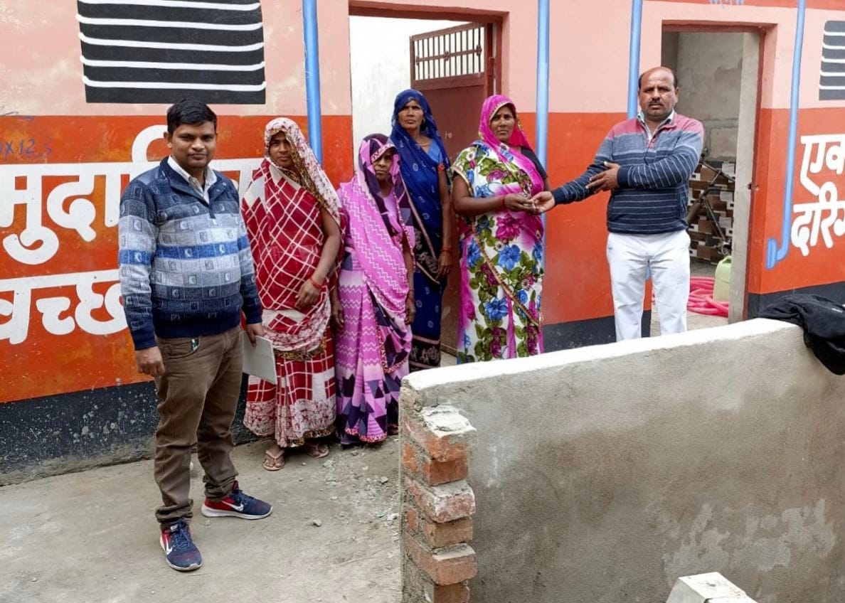 458 toilets of the district handed over to self-help groups