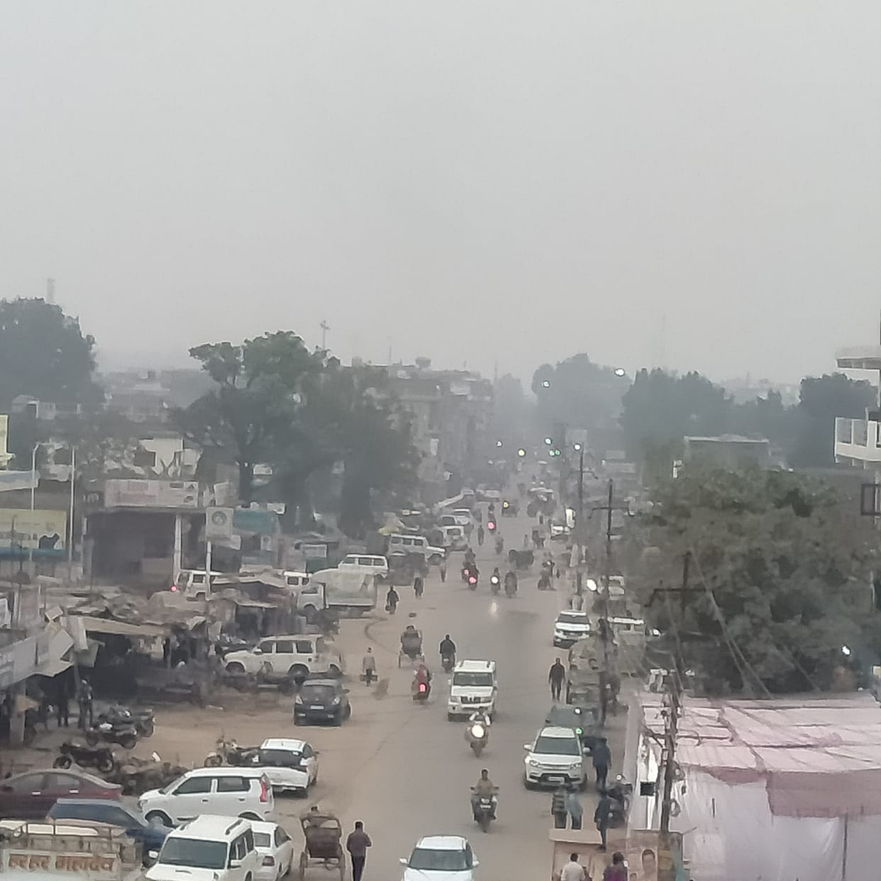 Get out carefully, the level of pollution in the air increased