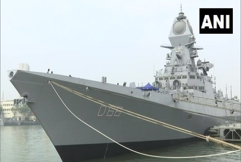 INS Visakhapatnam to join indian Navy fleet today in mumbai INS Visakhapatnam commissioning on Nov 21 in indian navy