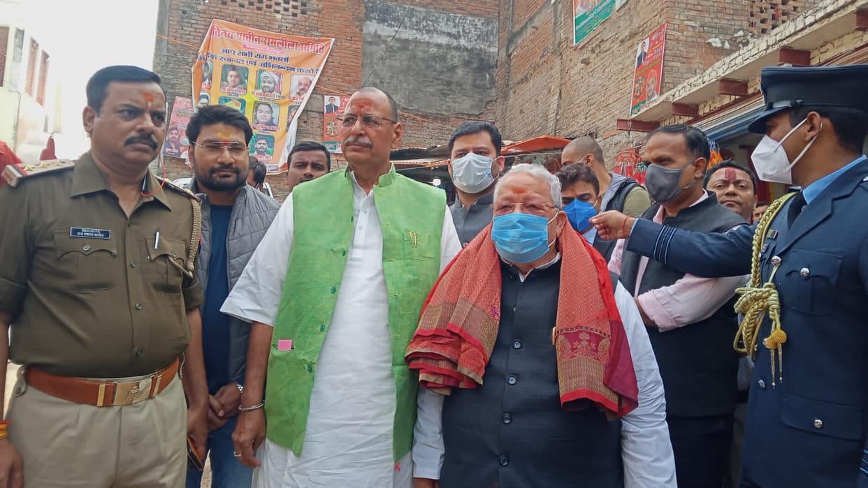Rajasthan  Governor kalraj mishra in Vindhyachal mirzapur said government recalled farm laws in interest of farmers