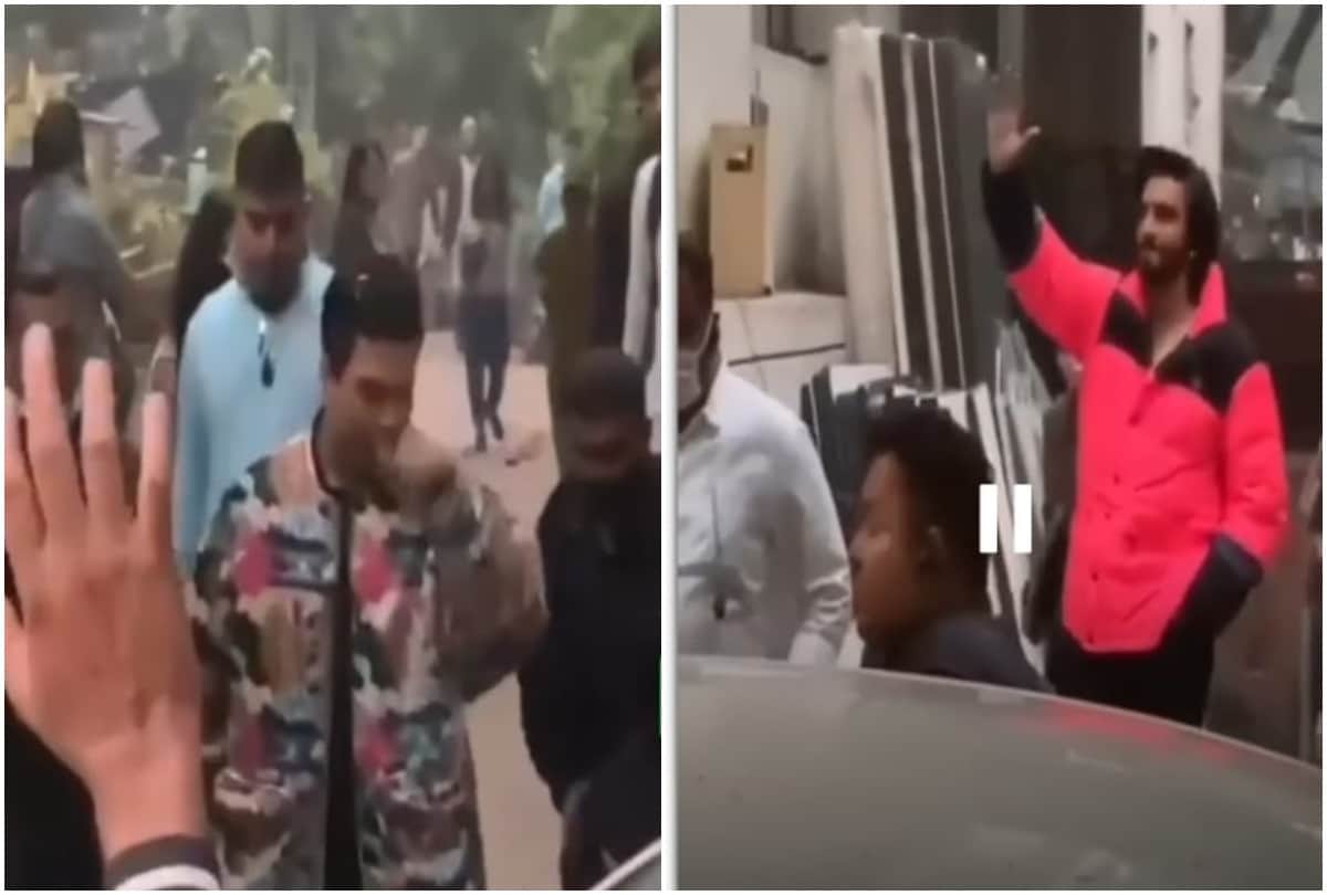 Rocky or Rani Ki Prem Kahani shooting Alia Bhatt Ranveer Singh and Karan Johar spotted in lajpat Nagar market