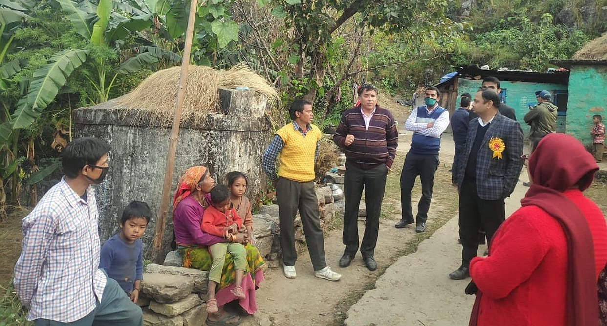 Inpection by Judge in Dharchula