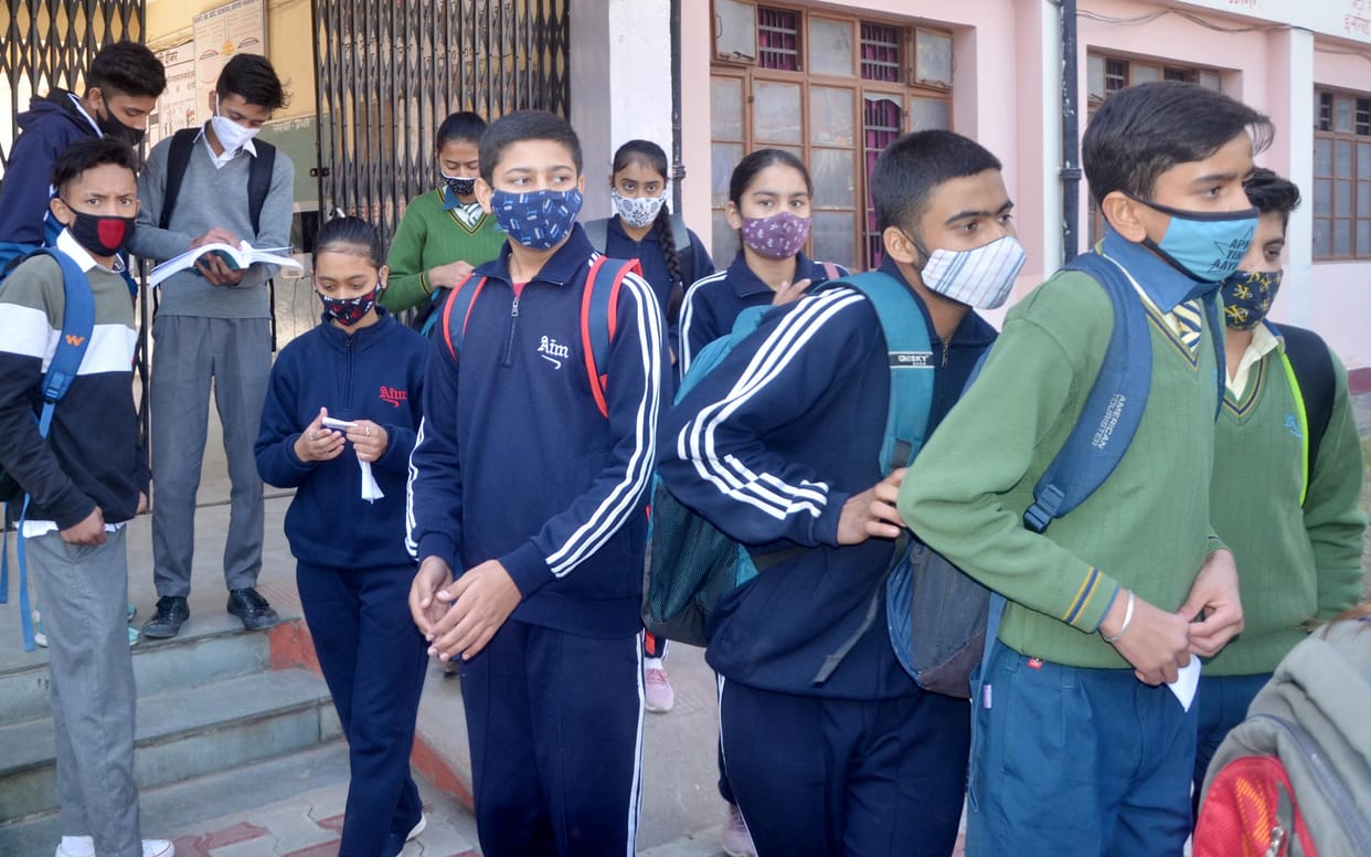 First term examinations of class 10th also started
