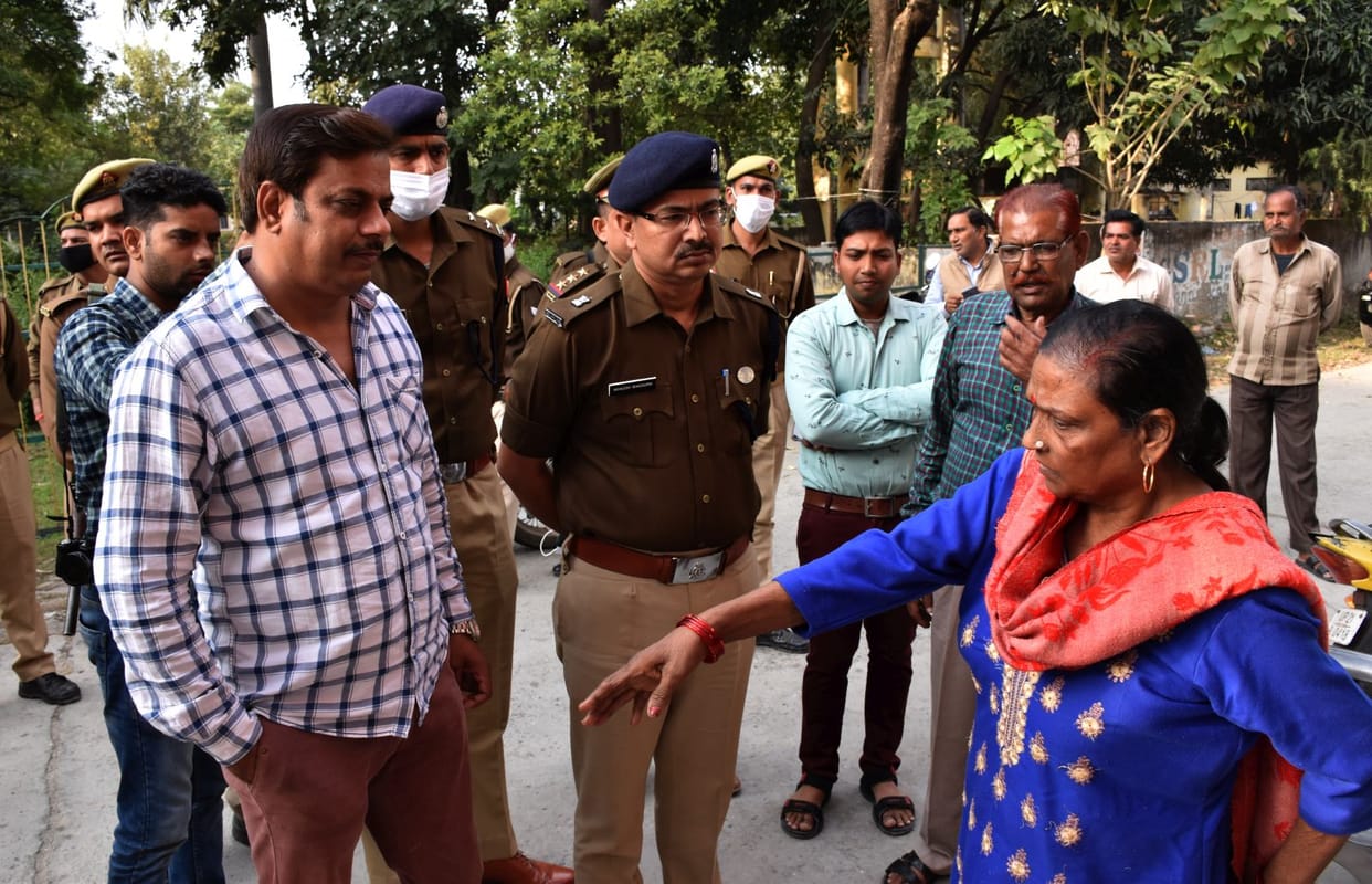 Bikers gang again snatched chain from woman in Budhi Vihar