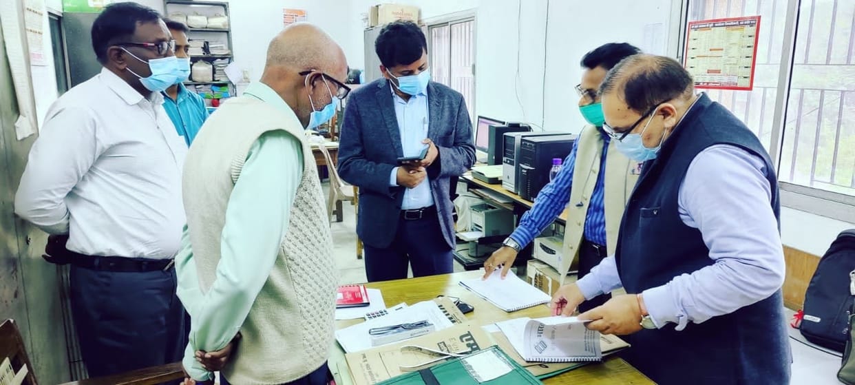 rol paryavekshak inspected nirvachan karyalay
