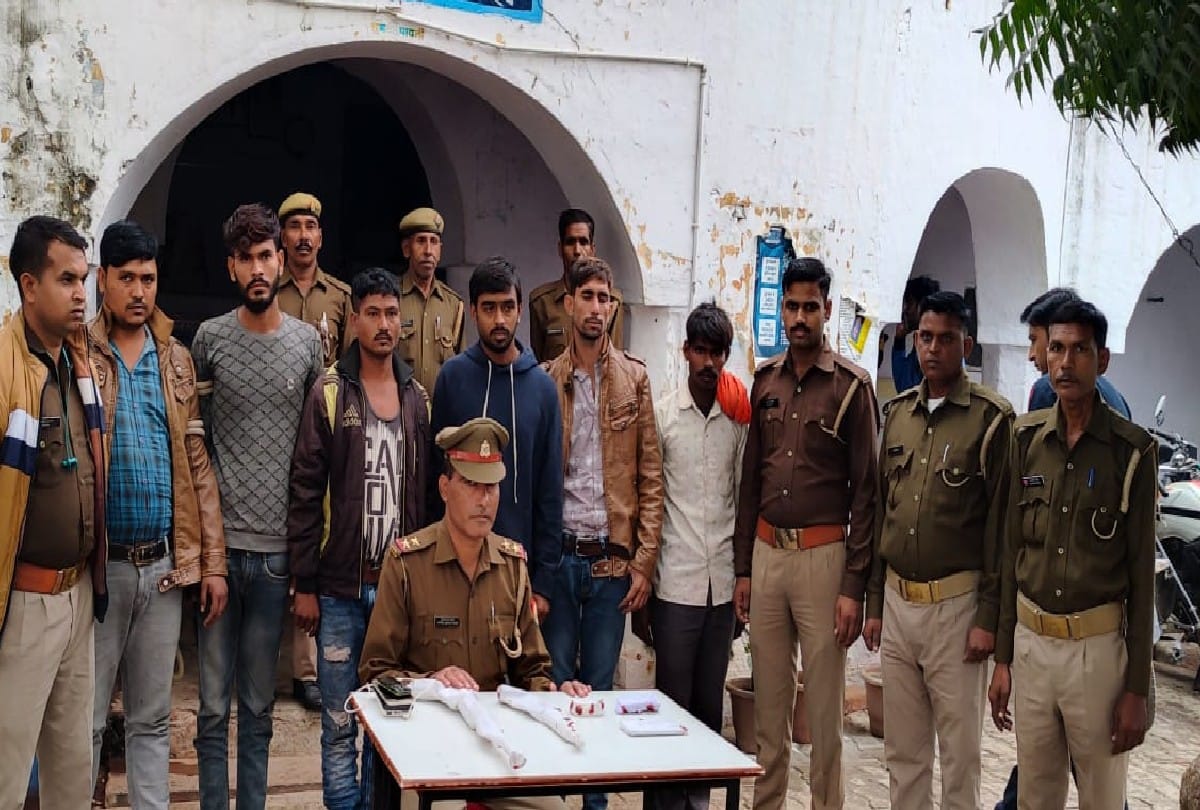 Six miscreants of robbery gang arrested in agra