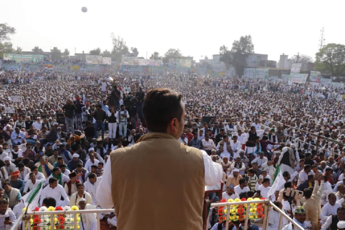 Chaudhary Jayant rally in Muzaffarnagar and targeted PM Modi and CM Yogi after the big decision on agricultural laws