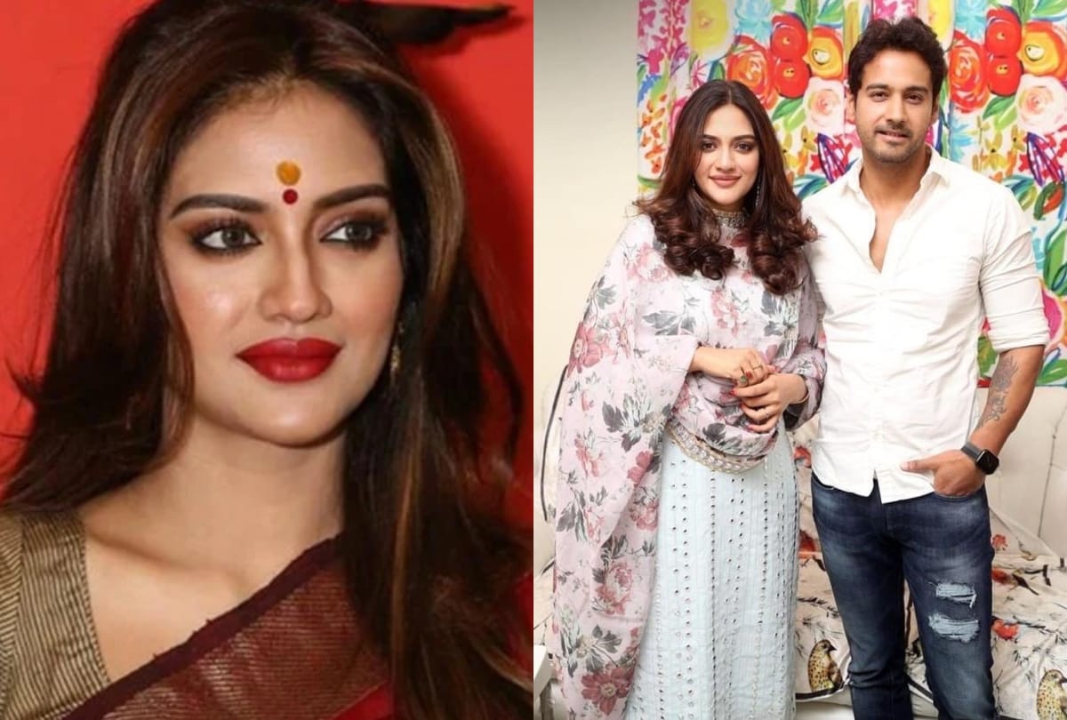 Social media Nusrat Jahan shared pictures with Yash Dasgupta and said bless us