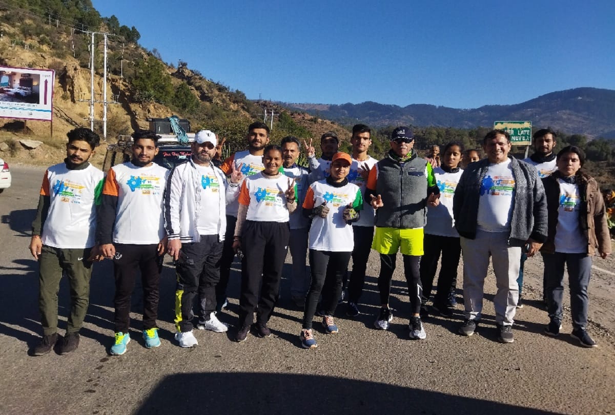 Race starts from Kashmir to Kanyakumari to promote fitness and create awareness