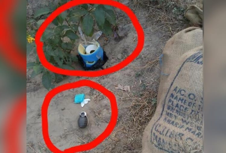 Hand grenade found from field in Firozpur