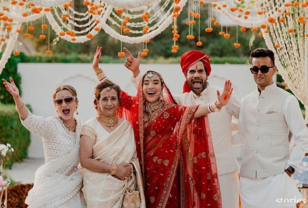 Sister In Law Parnalekha Paul welcomes Rajkumar Rao to the family through an adorable instagram post