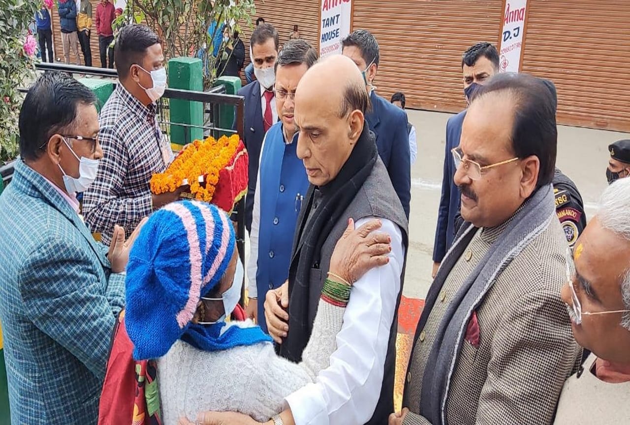 shaheed samman yatra: rajnath singh starts yatra  in pithoragarh today, see photos