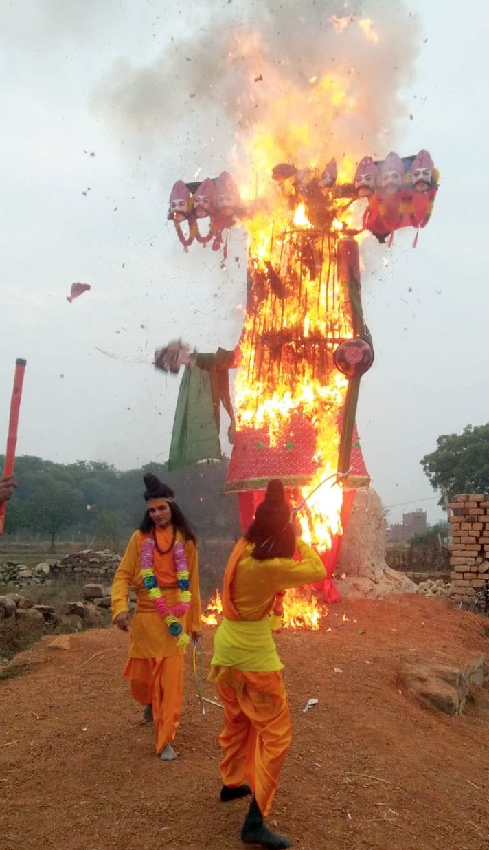 Ramlila ends with the war of Shri Ram-Ravana