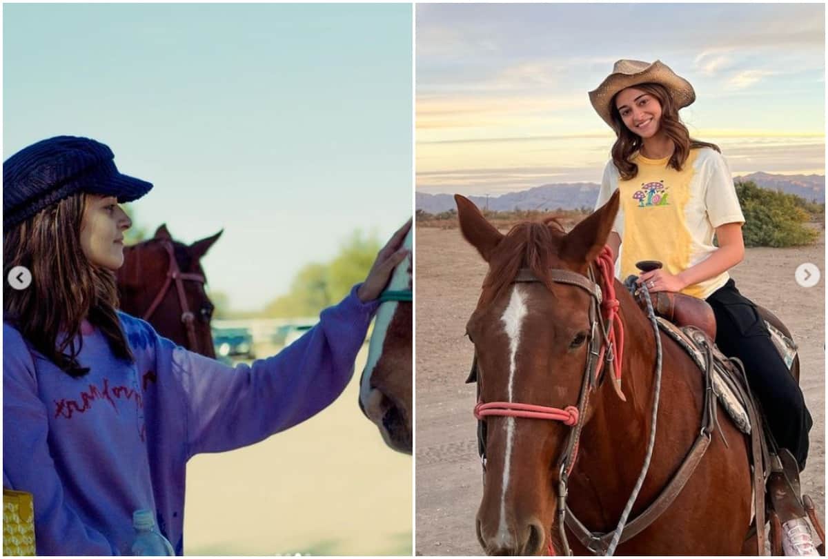 Bollywood actress Ananya Panday shares photos on instagram