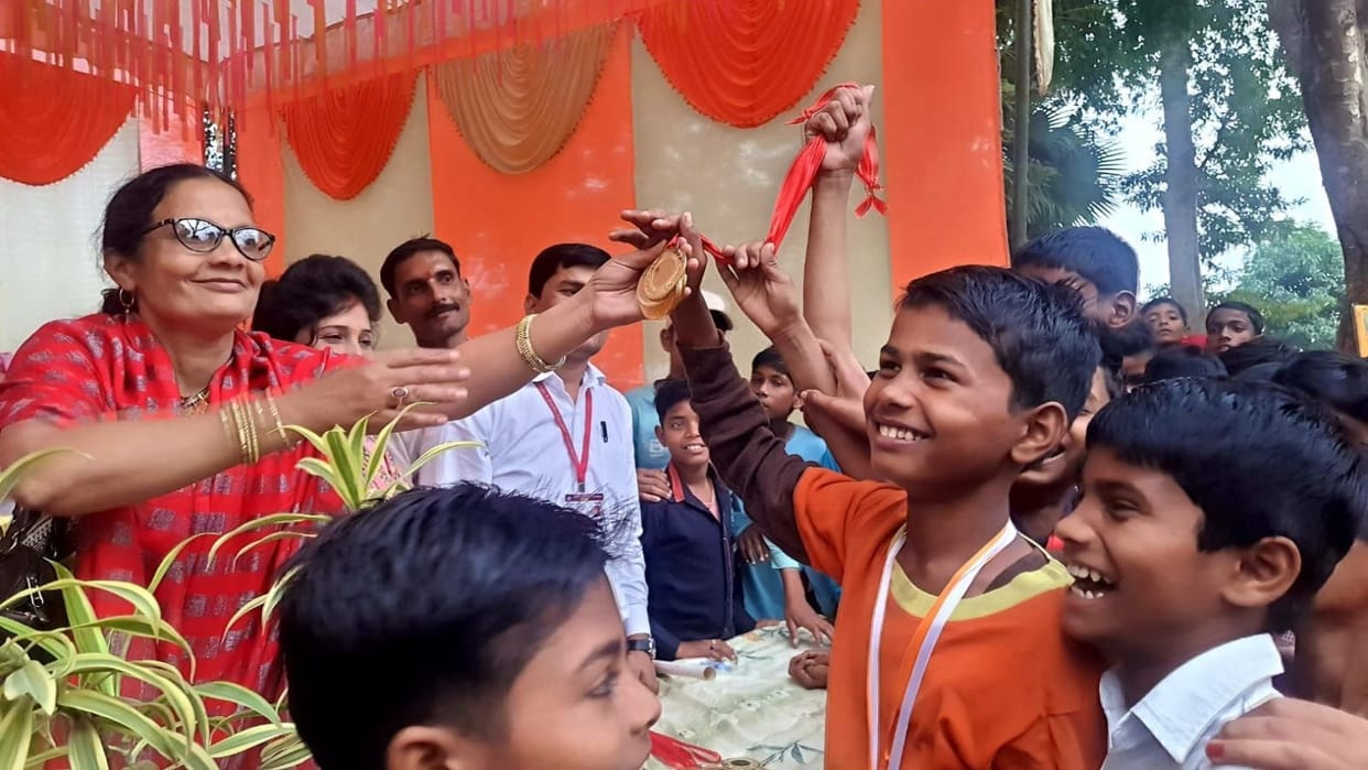Utkarsh is overall champion