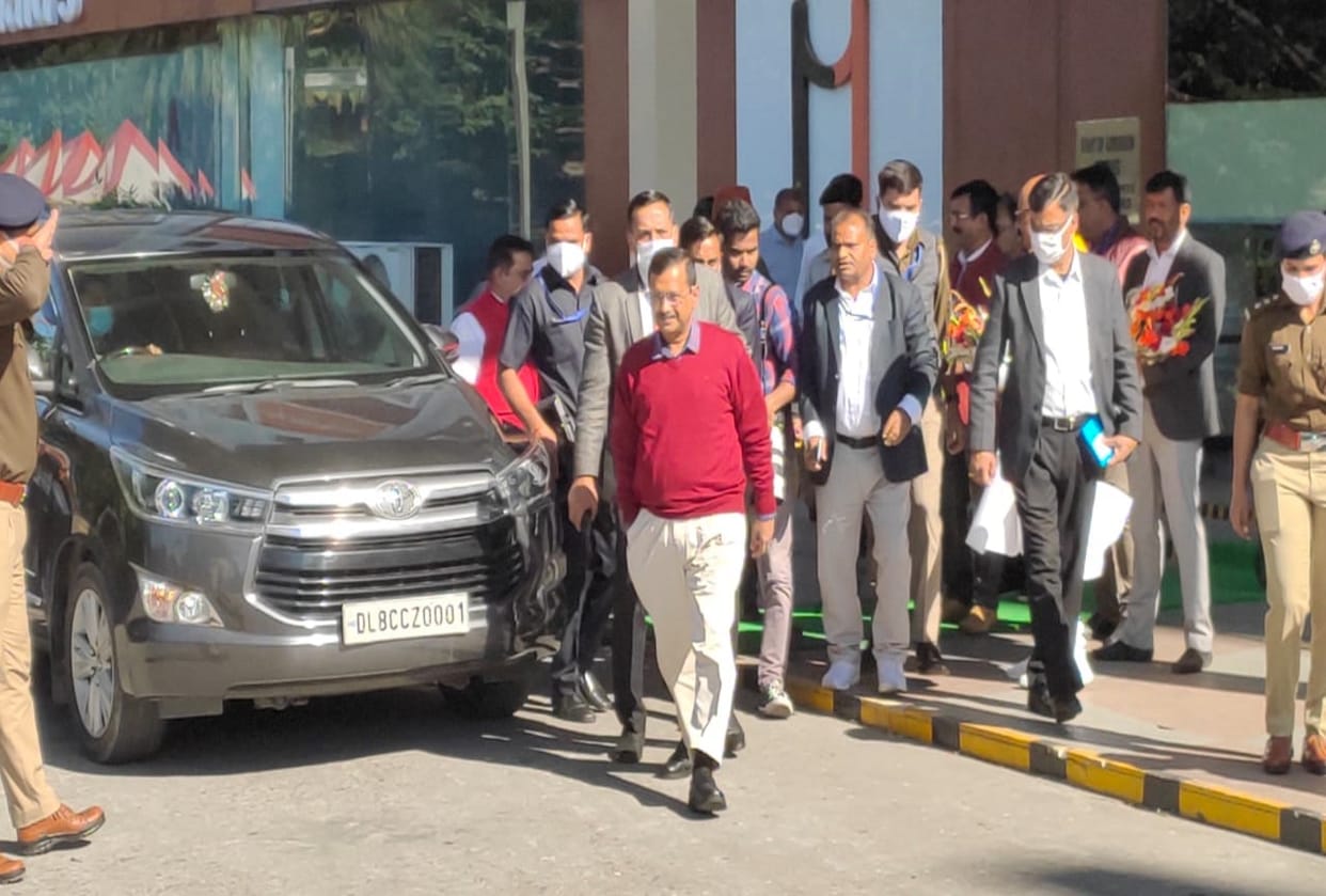 arvind kejriwal uttarakhand visit: Enthusiasm with Chandigarh nikay polls, Public meeting will be held at Parade Ground