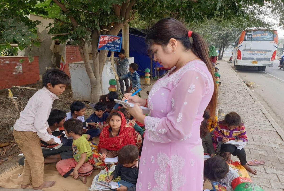 Giving education to poor children with religious propaganda