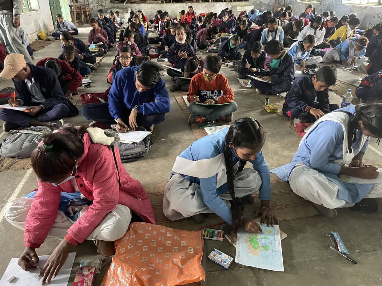 Student inspired for environment protection