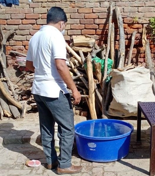 Three dengue patients were found in the district, 32 sent samples