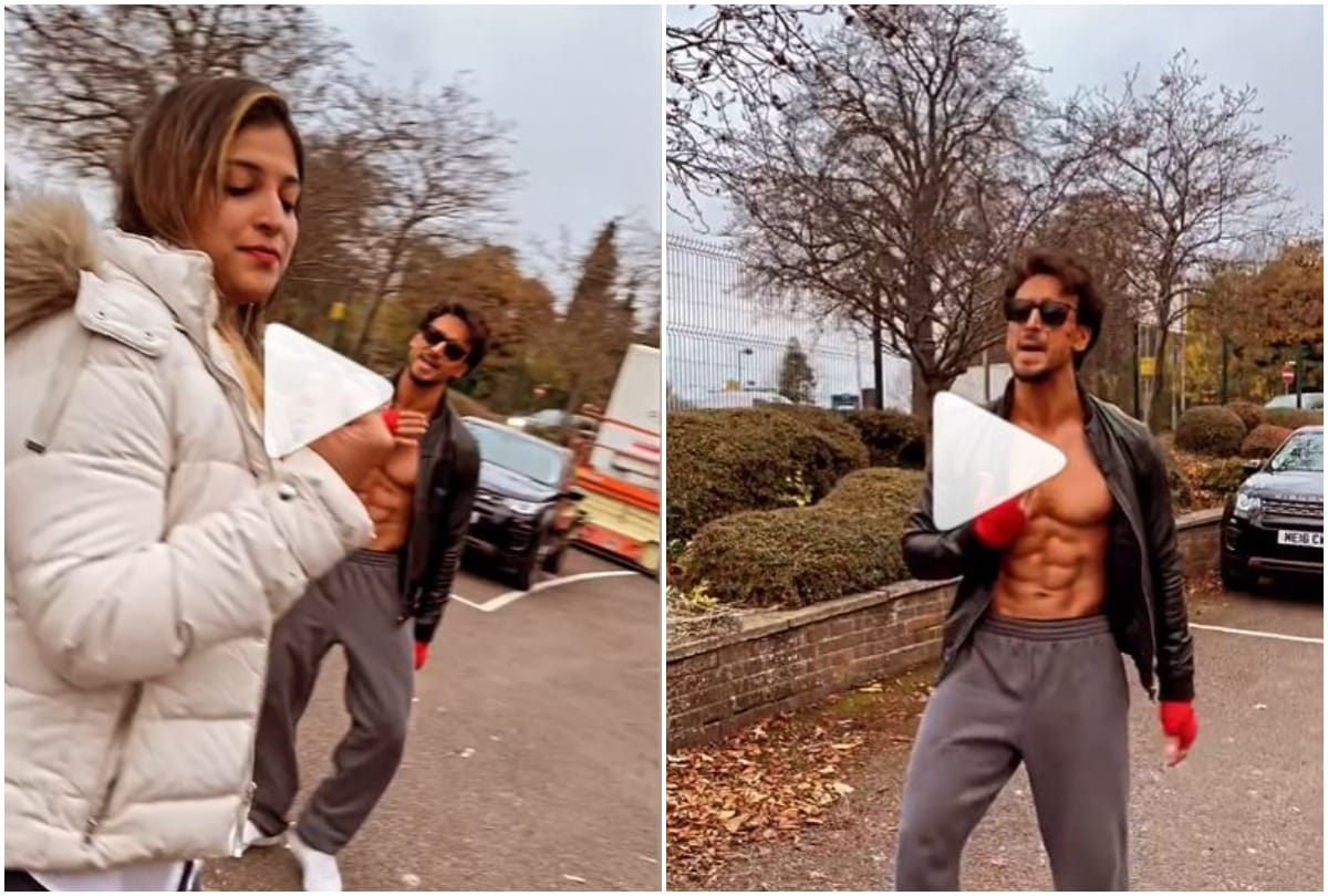 Actor Tiger Shroff shared dance video on Instagram