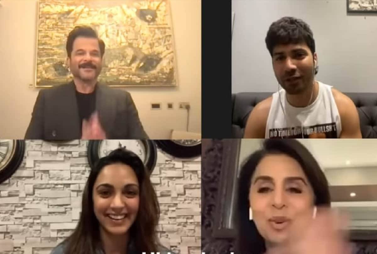 Jug Jugg Jeeyo team interaction video Anil Kapoor snaps at Varun Dhawan saying Senior hoga tera Baap