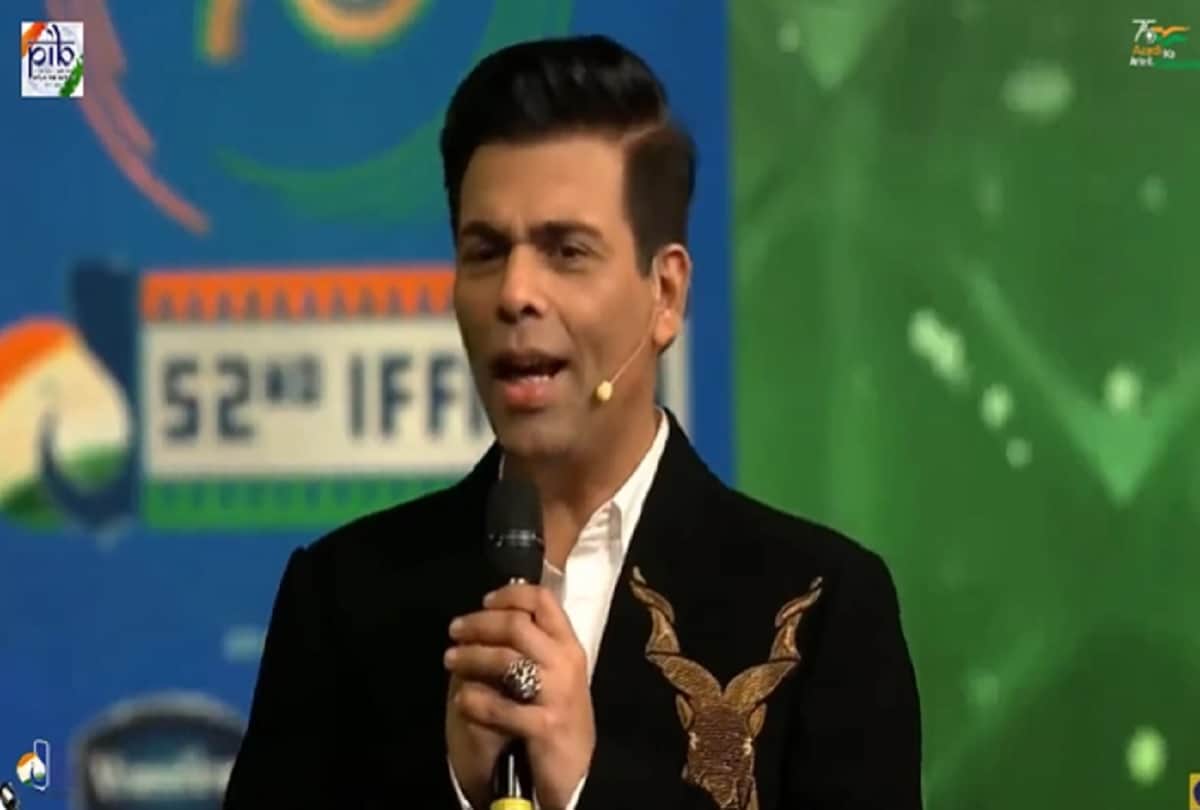 Karan johar getting trolled for wearing coat with logo nearly similar to pakistan inter services intelligence ISI
