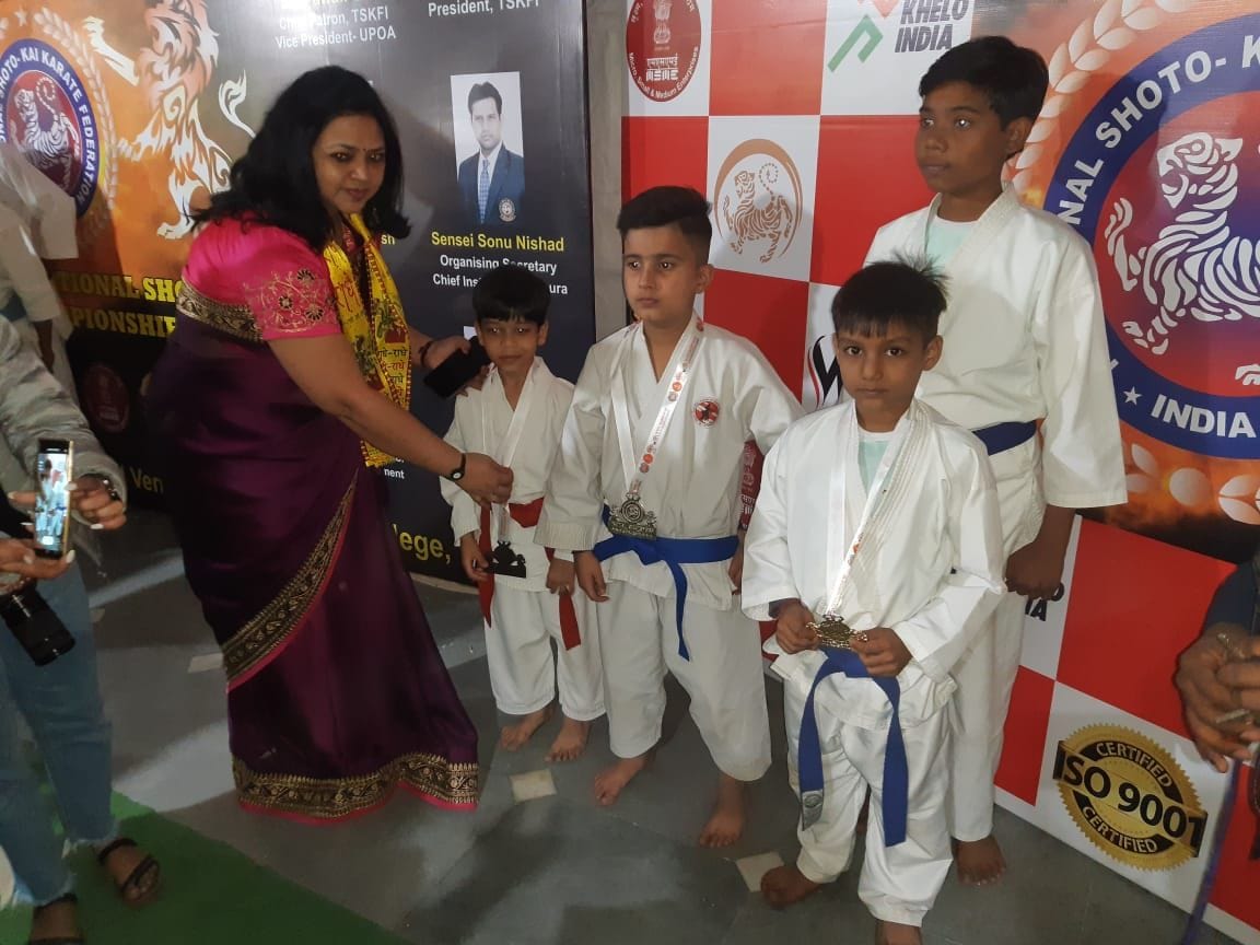 Mathura: Players showed talent in Traditional Shoto-Kai Karate-Do Championship