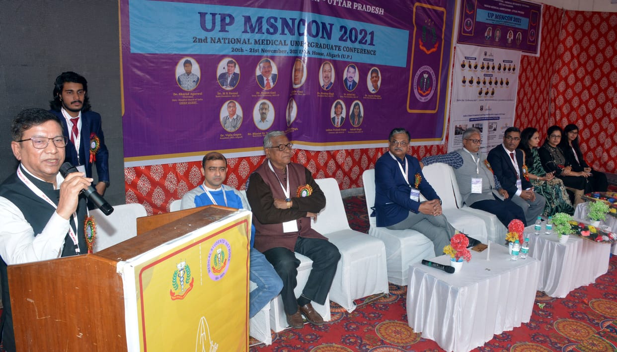 Aligarh: Gave practical information about ECG-Xray in the workshop