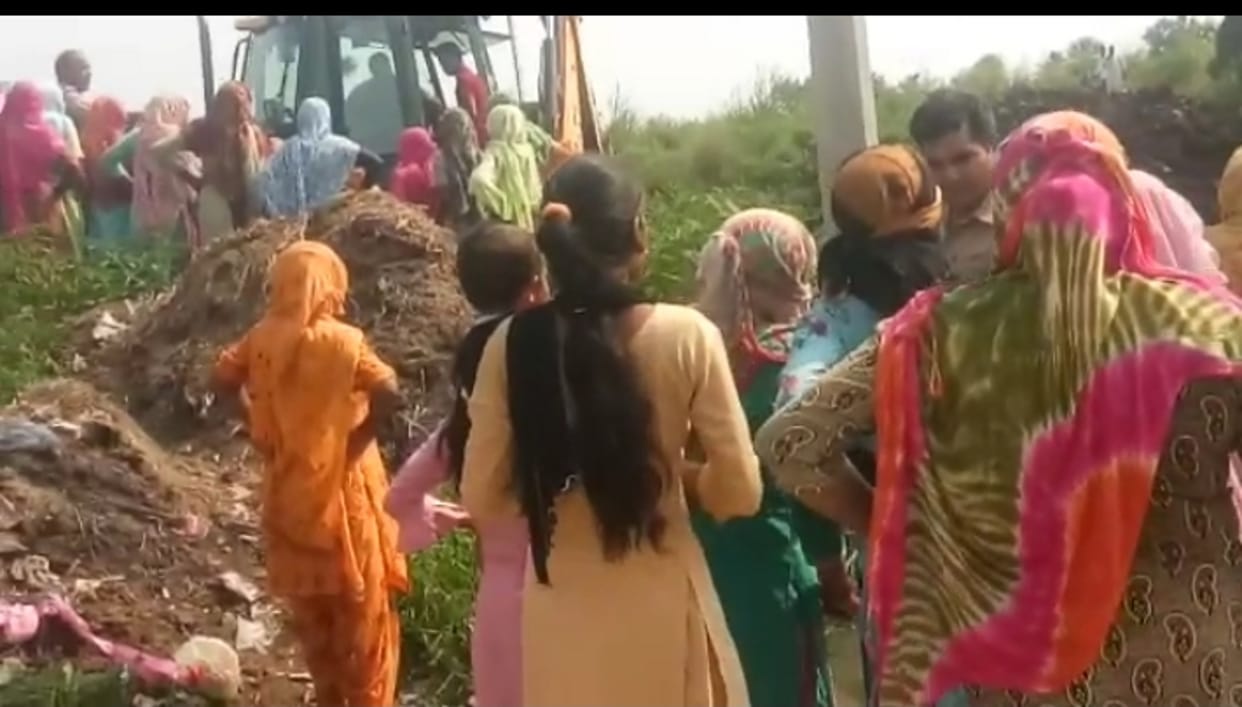 Uproar over breaking the mata site built on leased land