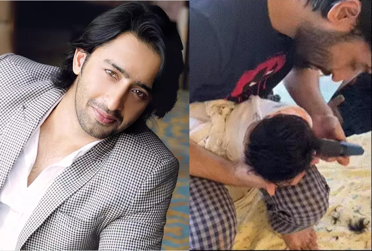TV actor Shaheer Sheikh was seen cutting hair of 2 month old daughter Anaya beautiful video won hearts of fans