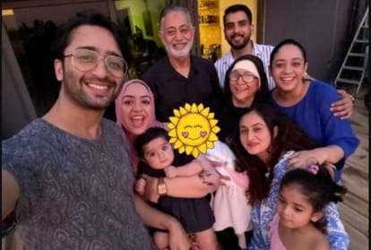 TV actor Shaheer Sheikh was seen cutting hair of 2 month old daughter Anaya beautiful video won hearts of fans