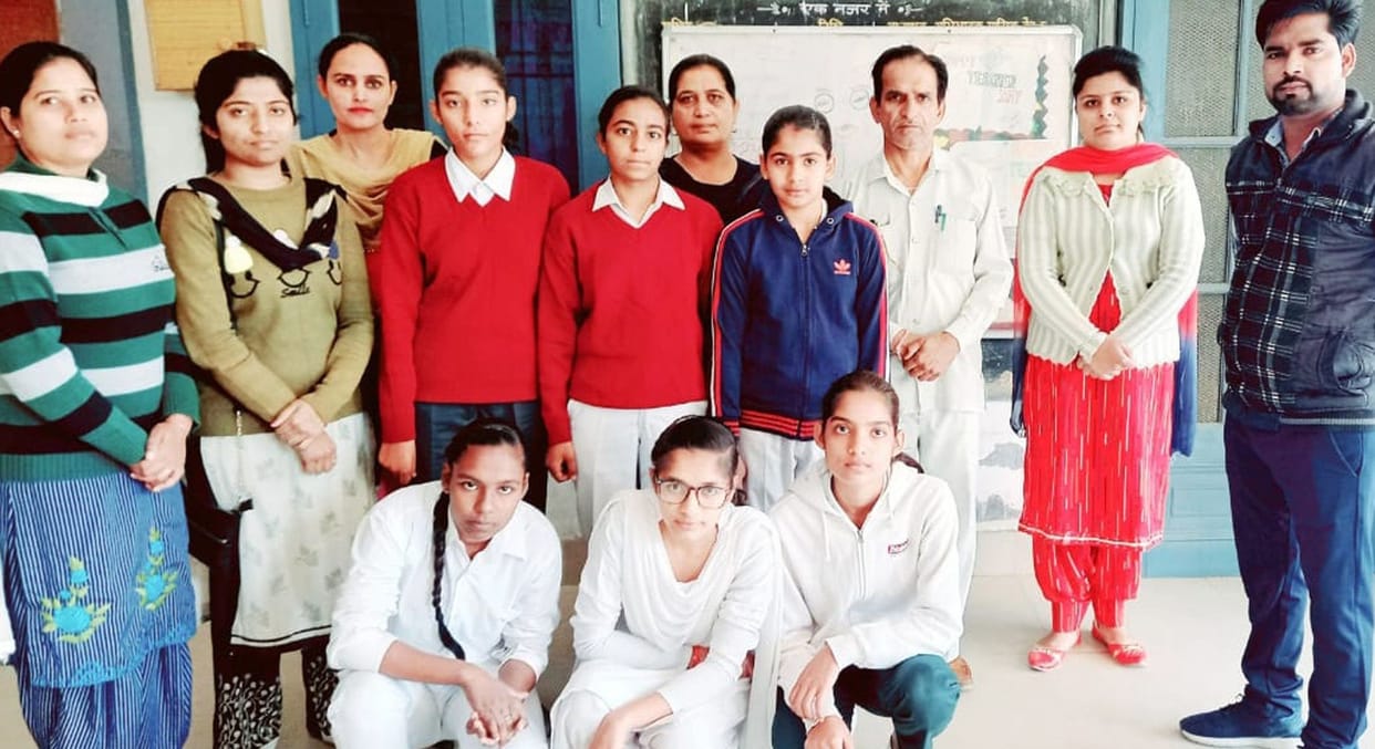 Tanya, Sakshi and Priyanshi selected for state level competitions