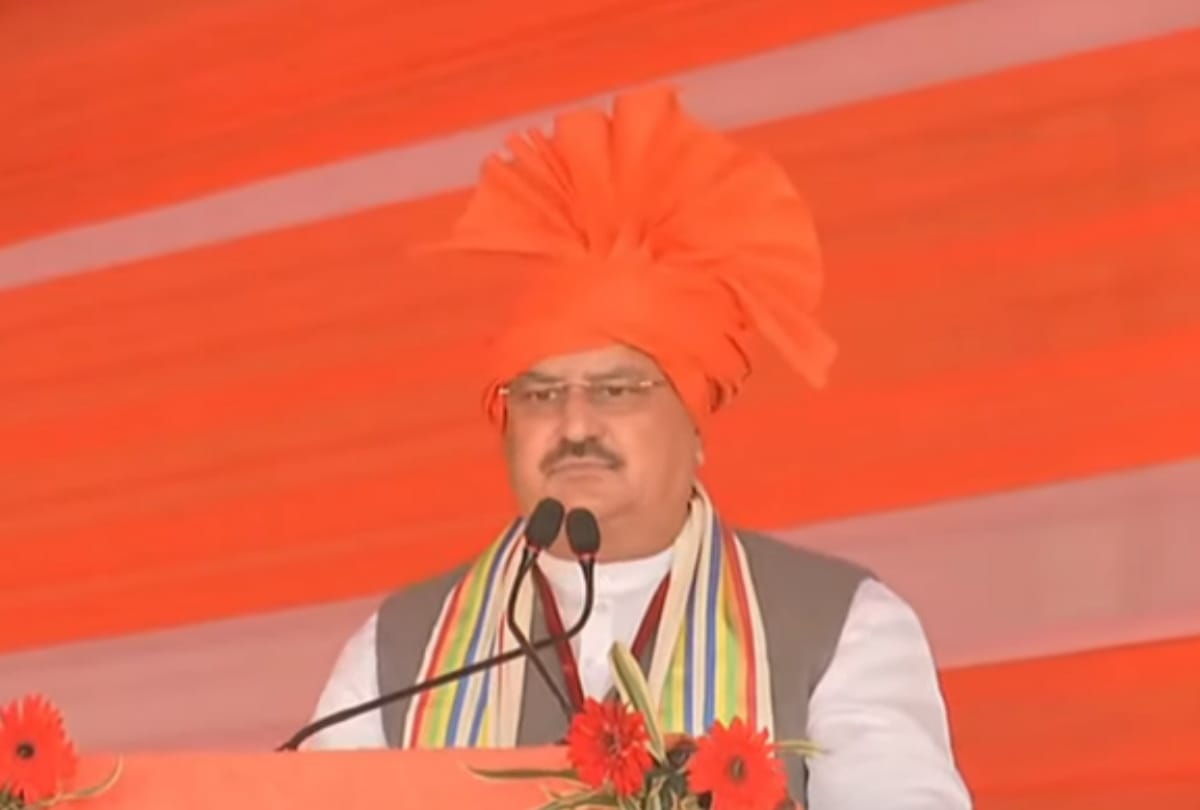BJP National President JP nadda addressed the booth president in Gorakhpur