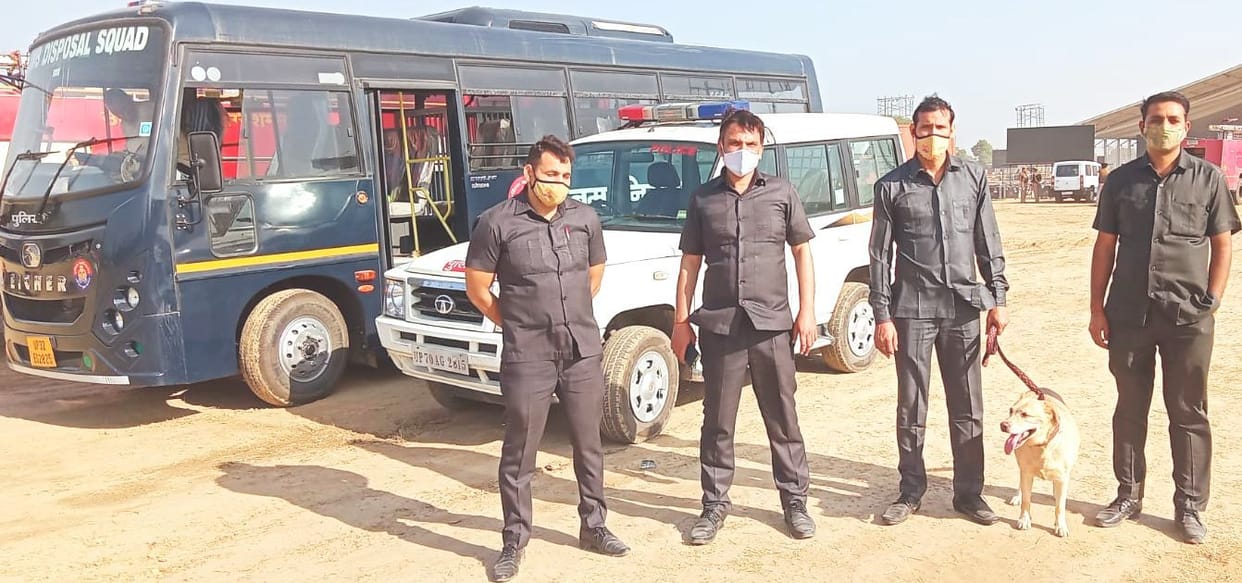 SPG camped before Prime Minister's arrival, trial landing today