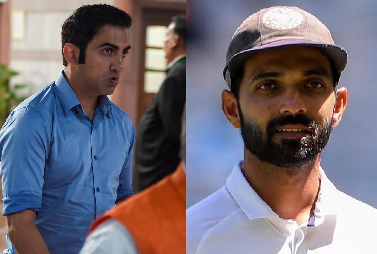 Gautam gambhir says Ajinkya rahane is lucky that he is in team india
