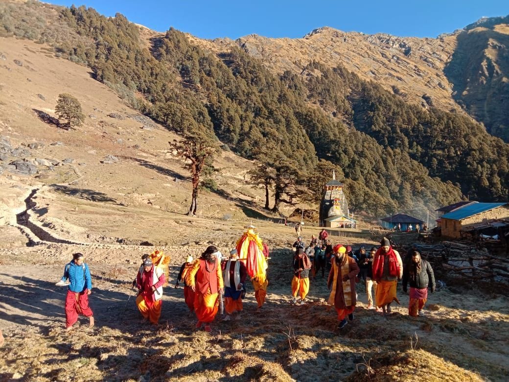 Doors of second Kedar Madmaheshwar temple closed for winter