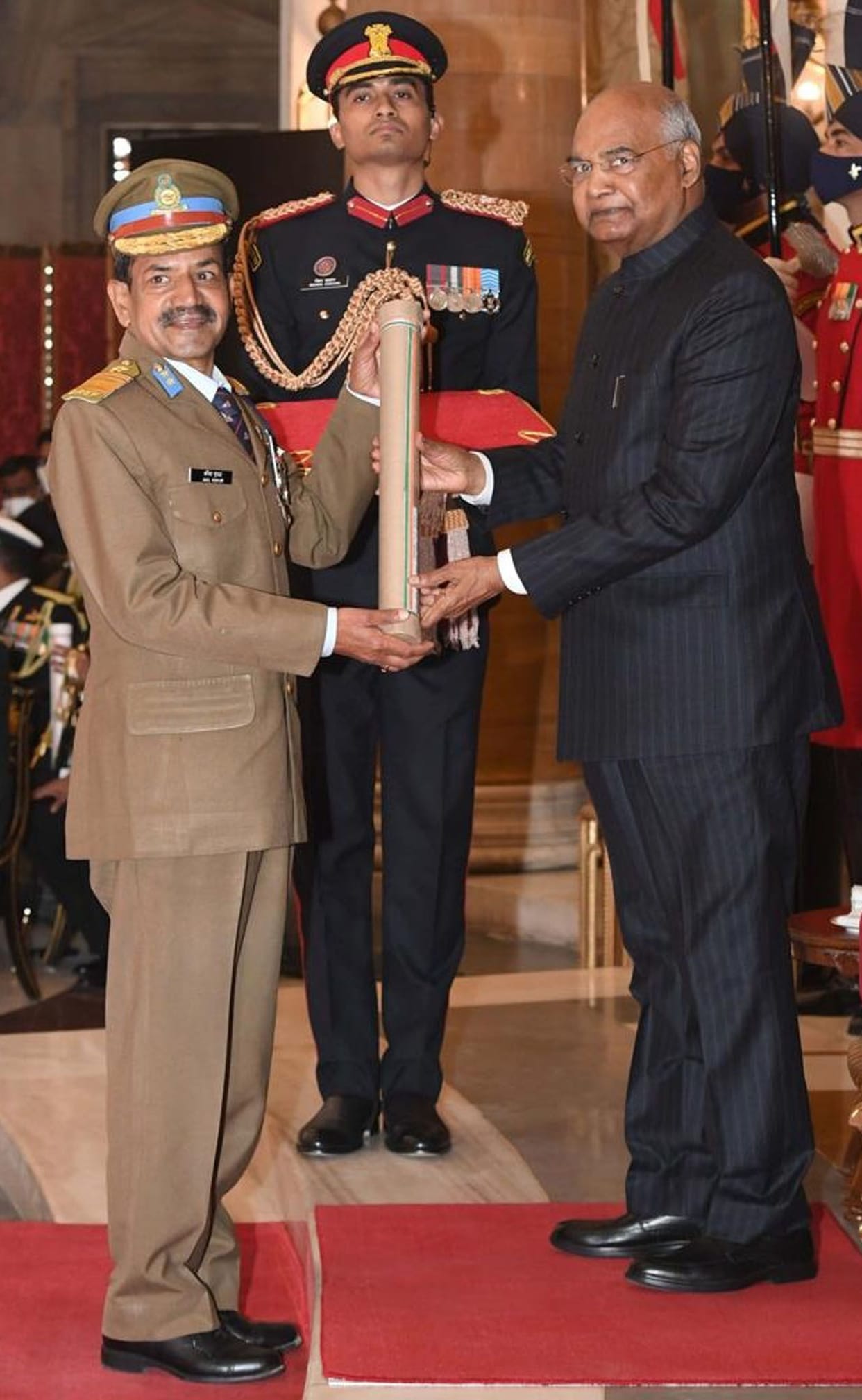 Anil, who was ADG in BRO, got Ati Vishisht Seva Medal