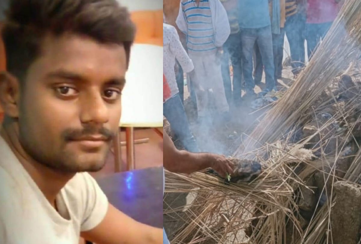 people crying after son killed in road accident